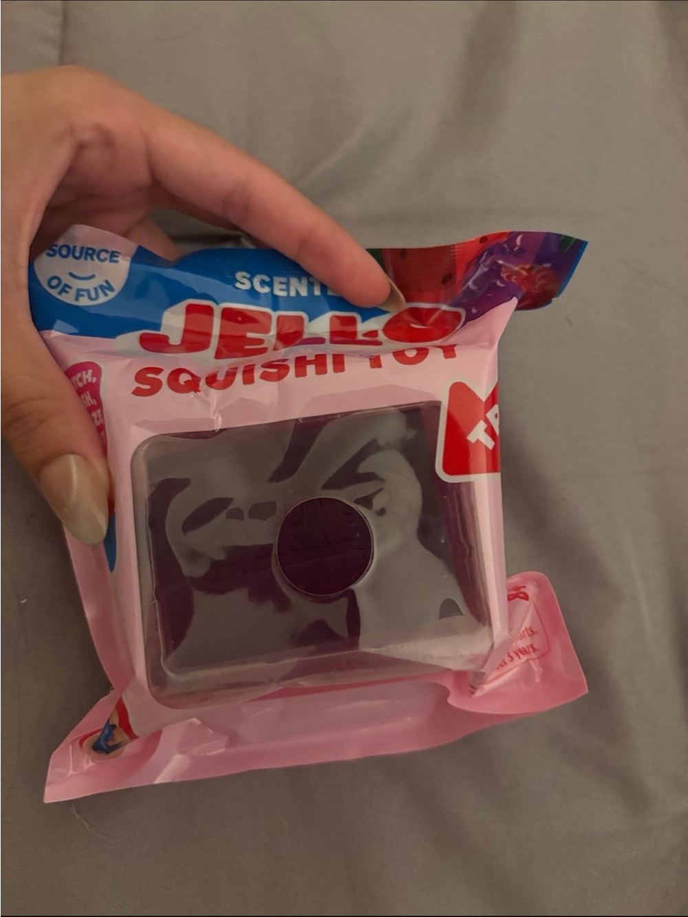 Scented Jelly Squish Toy - Purple